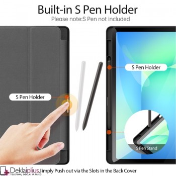Dux Ducis domo dirbtinos odos atverčiamas dėklas (Samsung Galaxy Tab S10 Fe Plus) Dux Ducis domo dirbtinos odos atverčiamas dėklas (Samsung Galaxy Tab S10 Fe Plus)